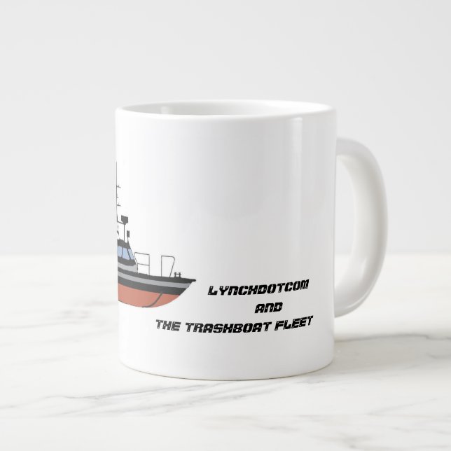 Grande Tasse grand bateau à pédales (Devant droit)