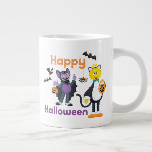 Grande Tasse Grand oiseau et nombre   Joyeux Halloween