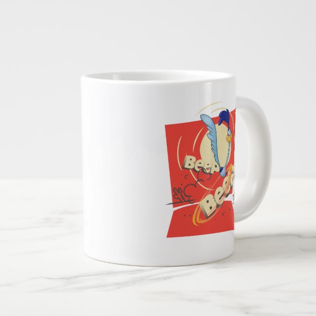 Grande Tasse GRAND ROAD RUNNER™ BEEP BEEP!™ Graphique Coucher d (Devant droit)