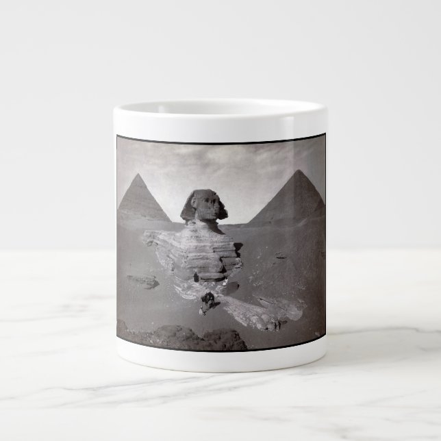 Grande Tasse Grand Sphinx & Nécropole des Pyramides de Gizeh Ég (Devant)