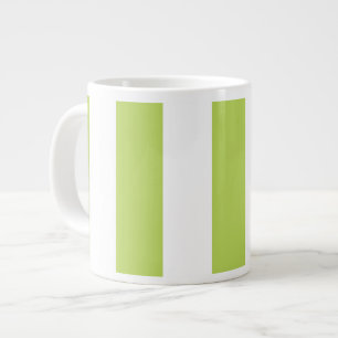 Grande Tasse Grandes Tailles Vertes, Grandes Tailles Blanches, 