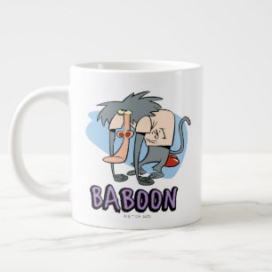 Grande Tasse Graphique de caractères I.R. Baboon