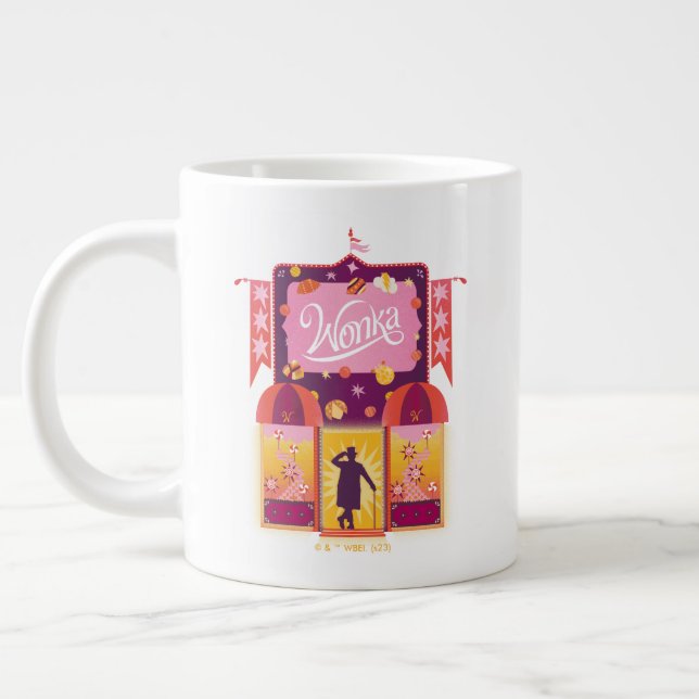 Grande Tasse Graphique de la boutique Wonka Candy (Gauche)