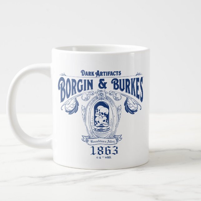 Grande Tasse Graphisme de la boutique d'objets d'art sombre BOR (Gauche)