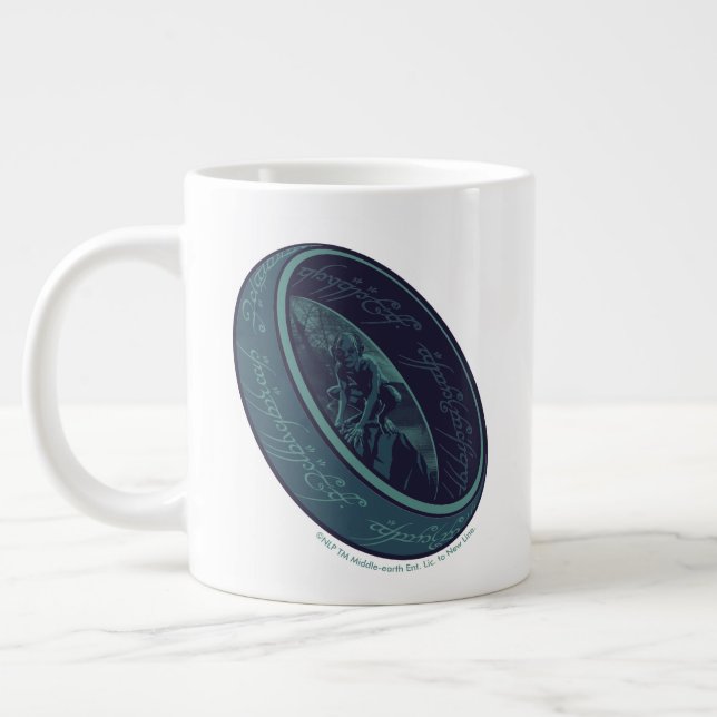 Grande Tasse Graphisme de L'ANNEAU UNIQUE™ GOLLUM™ (Gauche)