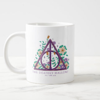 Grande Tasse Graphisme des hirondelles mortes florales