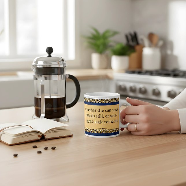 Grande Tasse Gratitude demeure | Affirmation Inspirante (A ritual for the soul. ✨ Gratitude Remains™: Where your morning coffee meets your deepest peace)
