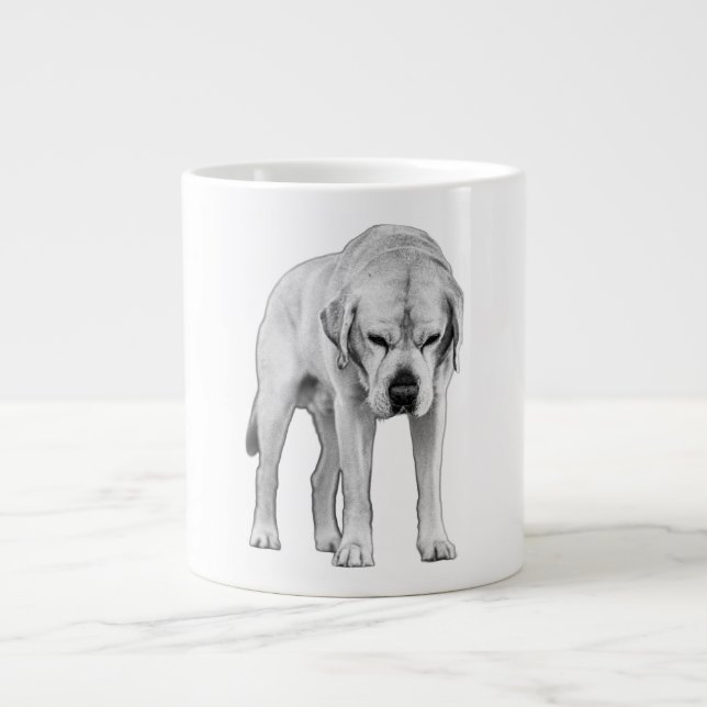 Grande Tasse Gravé dans l'ombre (Devant)