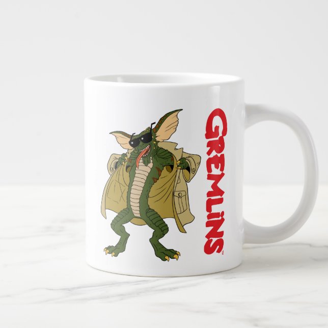 Grande Tasse Gremlins | Cachet à tranchée Flash (Droite)
