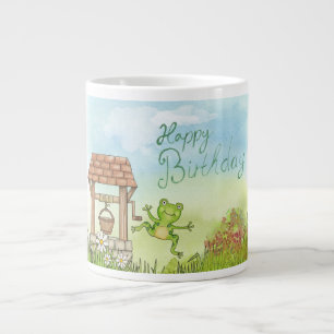 Grande Tasse Grenouille d'anniversaire