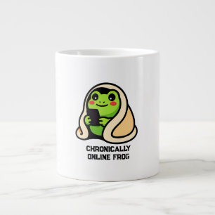 Grande Tasse Grenouille drôle de mème amusant en ligne de maniè