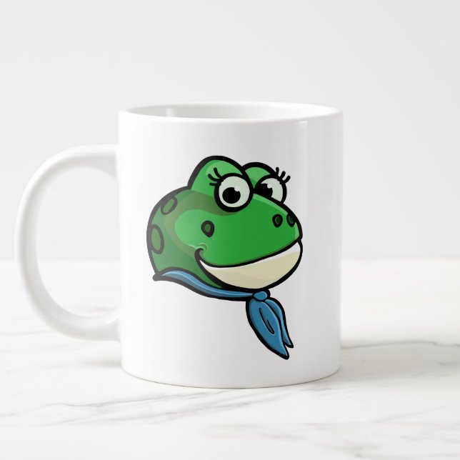 Grande Tasse Grenouille souriante (Gauche)