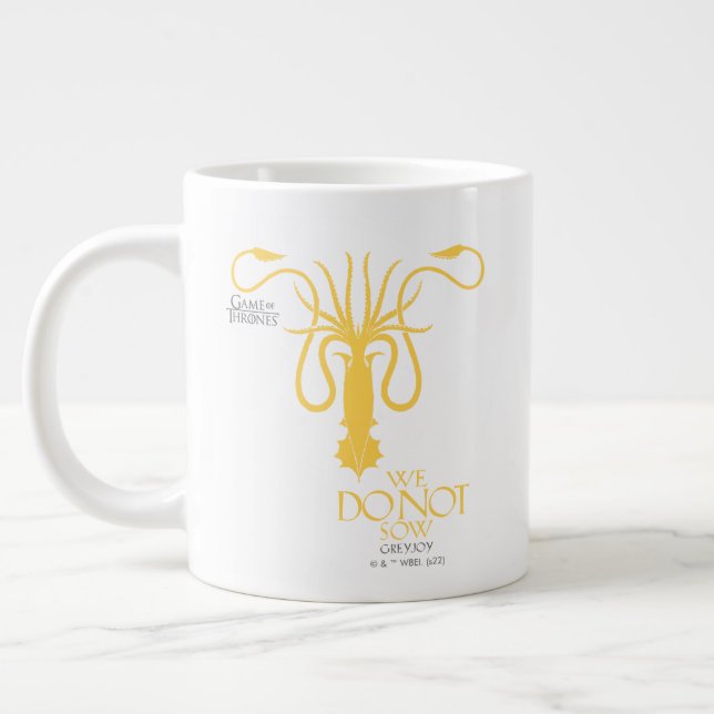 Grande Tasse Greyjoy Sigil - Nous ne semons pas (Gauche)