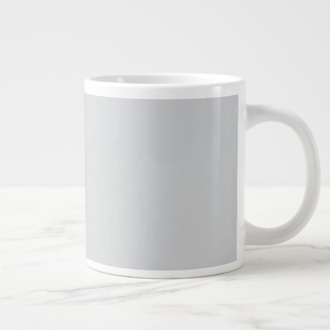 Grande Tasse Gris clair simple (Droite)