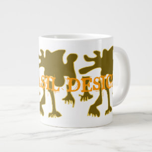 Grande Tasse Gros MammaBASIL Design Jumbo Mug!