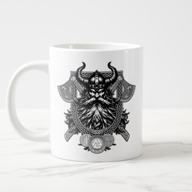 Grande Tasse Guerrier Viking Odin (Gauche)