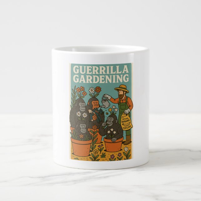 Grande Tasse Guerrilla Gardening (Devant)