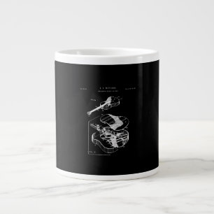 Grande Tasse Guitare Lover   Martin Guitare Brevet