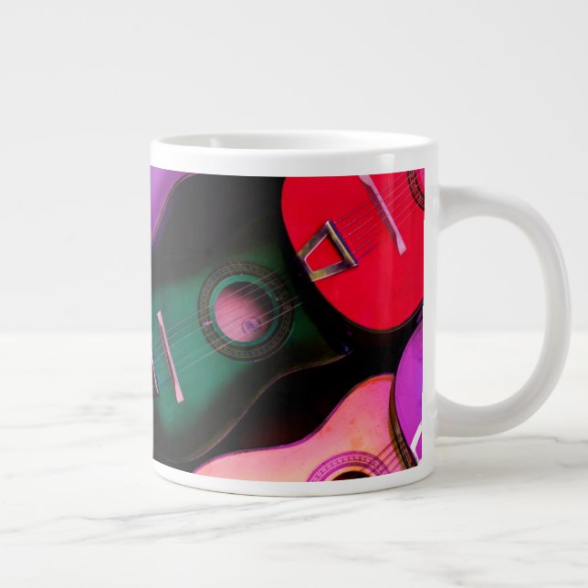 Grande Tasse Guitares colorées (Droite)