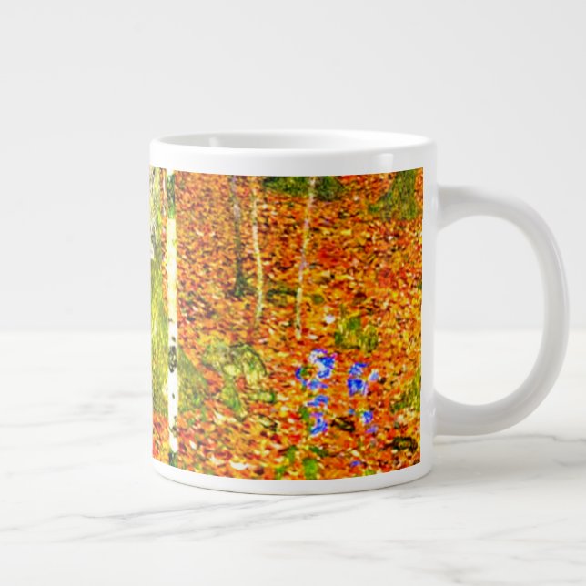 Grande Tasse Gustav Klimt Birch Trees (Droite)