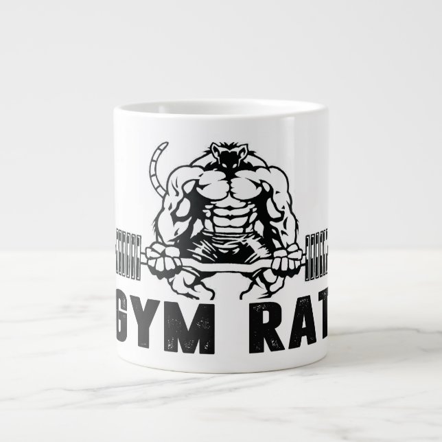Grande Tasse Gym Rat (Devant)
