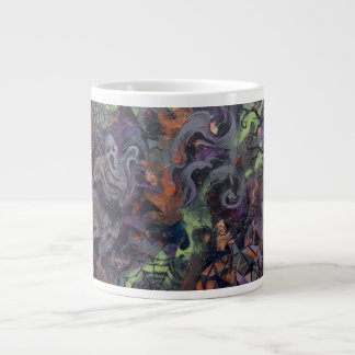 Grande Tasse Halloween Abstrait