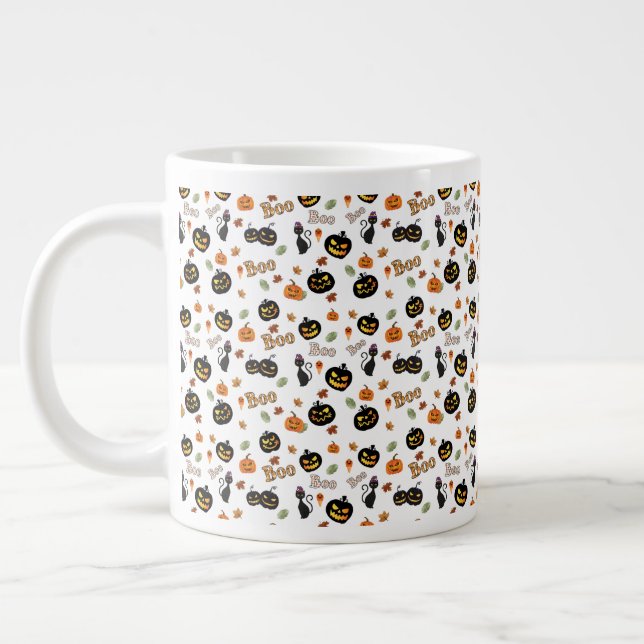 Grande Tasse Halloween Cat Boo (Gauche)