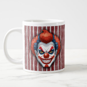 Grande Tasse Halloween du Carnaval de Clown déplaisant