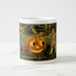 Grande Tasse Halloween Jack-o-Lantern nuit de récolte par les e