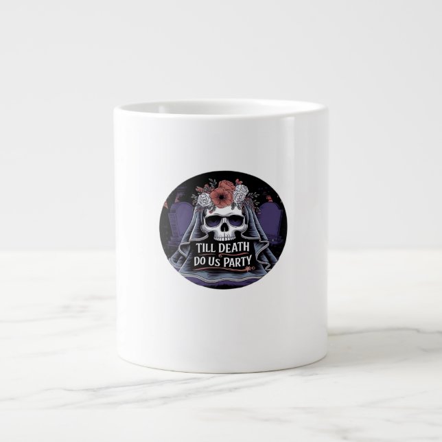 Grande Tasse Halloween Mariage Mariage Éffrayant parti Hallowee (Devant)
