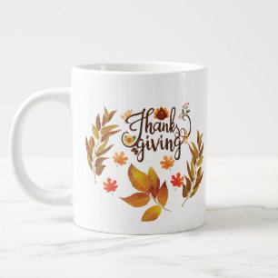 Grande Tasse Happy Thanksgiving