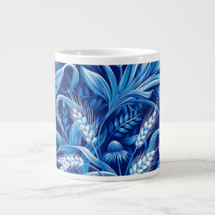 Grande Tasse Harmonie des Grains verts et des Plantes