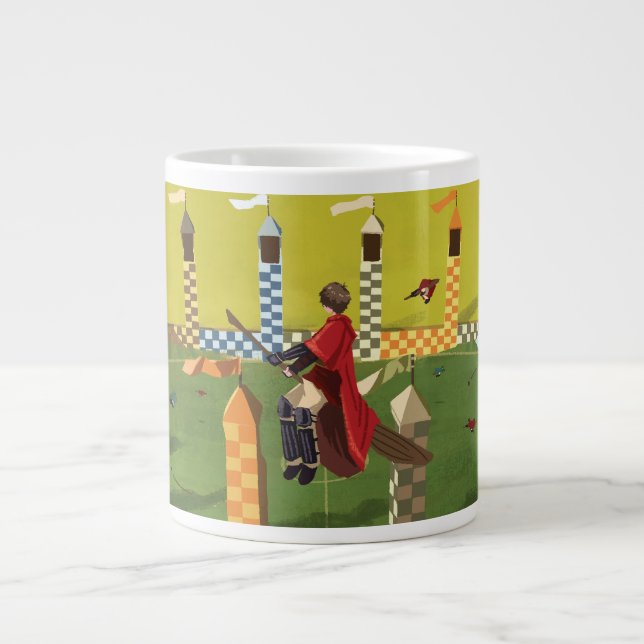 Grande Tasse HARRY POTTER™ À la recherche du Vif d'or (Devant)