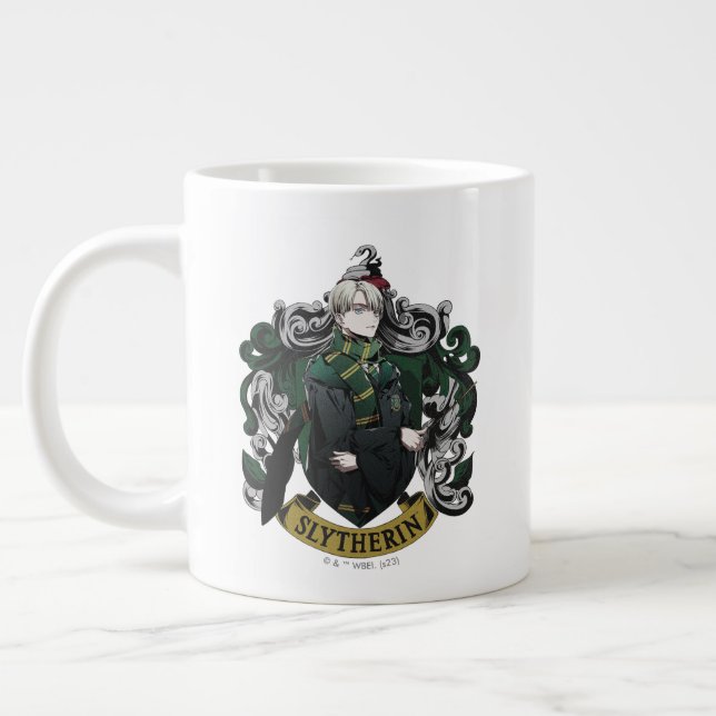 Grande Tasse HARRY POTTER™ | Anime Draco Malfoy House Crest (Gauche)