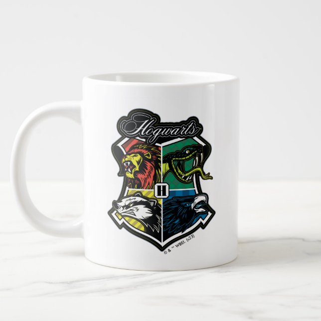 Grande Tasse HARRY POTTER™ | Badge sportif HOGWARTS™ (Gauche)