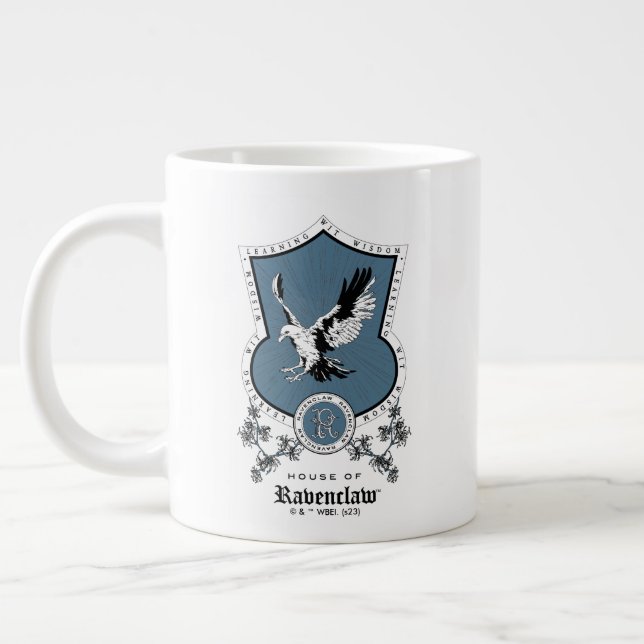 Grande Tasse HARRY POTTER™ | Délicat croquis RAVENCLAW™ Crest (Gauche)