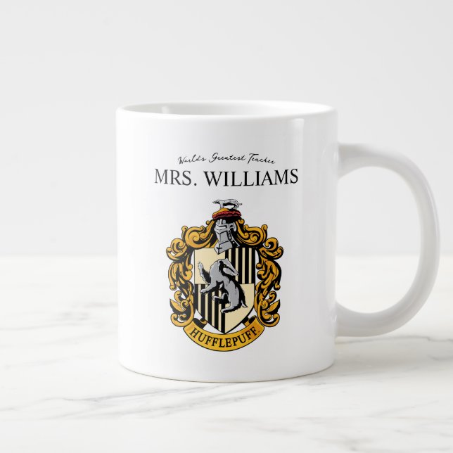 Grande Tasse Harry Potter | Enseignant de Poufsouffle Personnal (Droite)