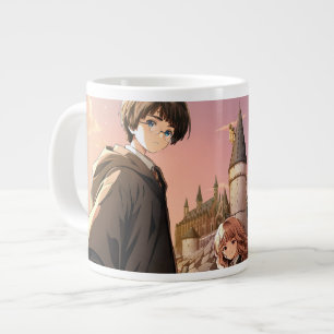Grande Tasse HARRY POTTER™ Hermione & Ron HOGWARTS™ Scène d'Ani