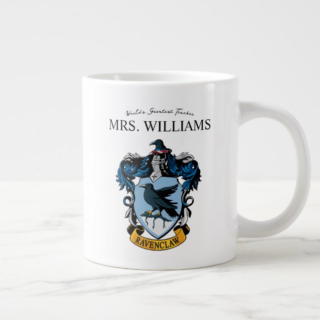 Grande Tasse Harry Potter | Professeur Ravenclaw Personnalisé (Droite)