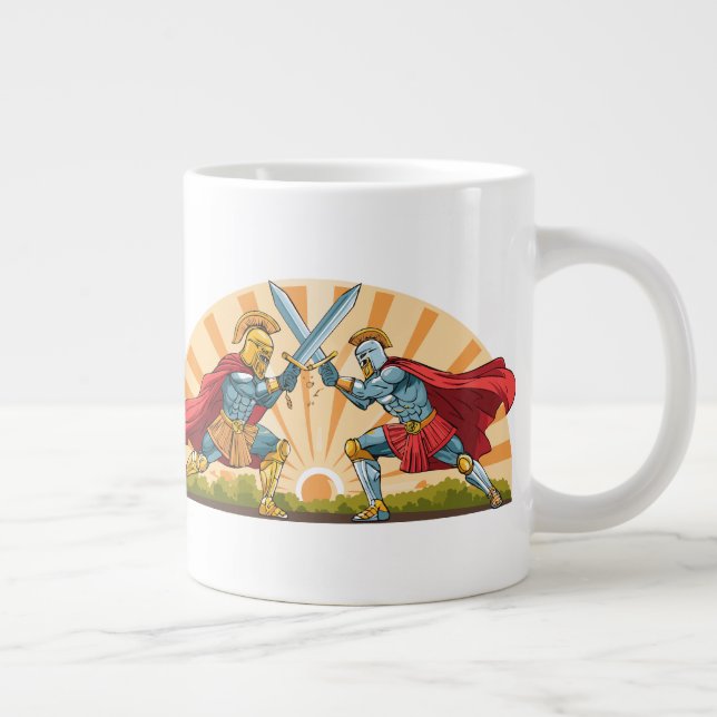 Grande Tasse Hector et Achille (Droite)