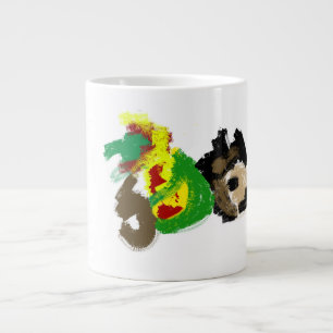 Grande Tasse Hedgehog automne jouer agréable