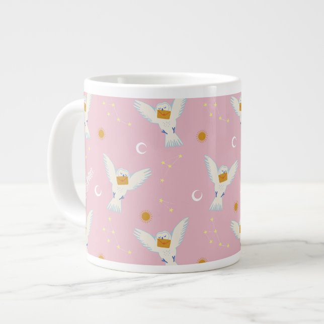 Grande Tasse Hedwig Rose Motif Solstice (Devant gauche)