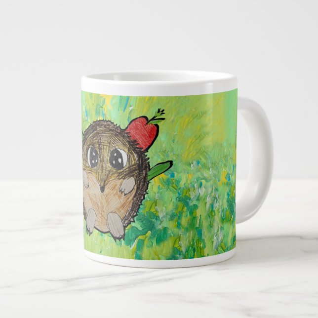 Grande Tasse Hérisson Mignon (Devant droit)