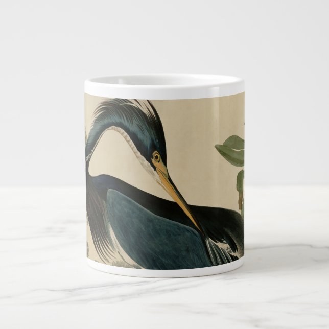 Grande Tasse Héron de la Louisiane (Devant)