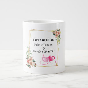 Grande Tasse Heureux Mariage