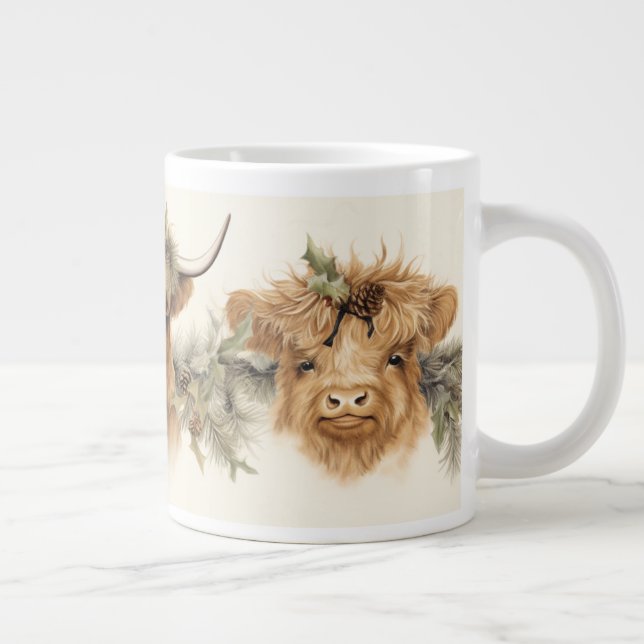 Grande Tasse Highland Scottish Cows (Droite)