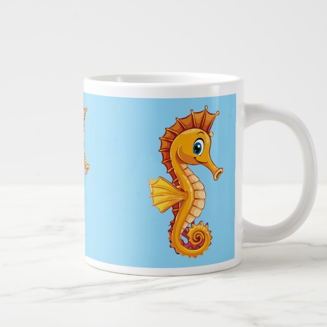 Grande Tasse Hippocampe à long nez (Droite)