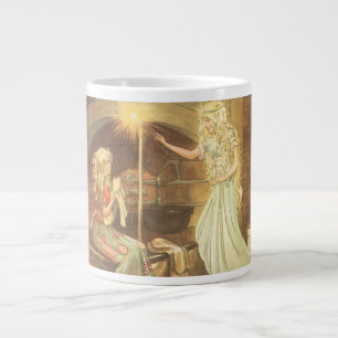 Grande Tasse Histoire de conte de fées vintage, Cendrillon et m