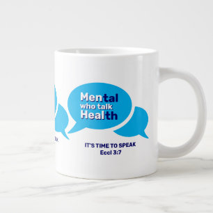 Grande Tasse HOMMES SUR MESURE QUI PARLENT SANTÉ Mentale