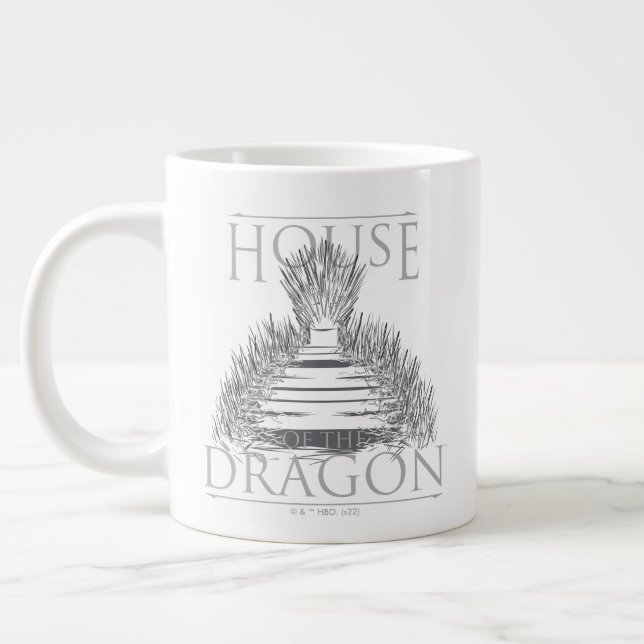 Grande Tasse HOUSE of the Dragon | Iron Throne Graphic (Gauche)